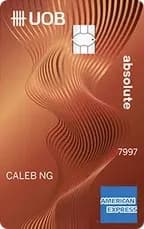 UOB Absolute Cashback Card