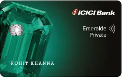 ICICI Bank Emeralde Private Metal Credit Card