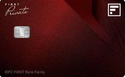 IDFC FIRST Private Metal Credit Card