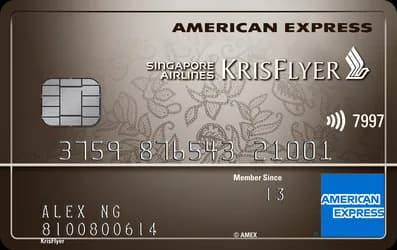 The American Express Singapore Airlines KrisFlyer Ascend Credit Card
